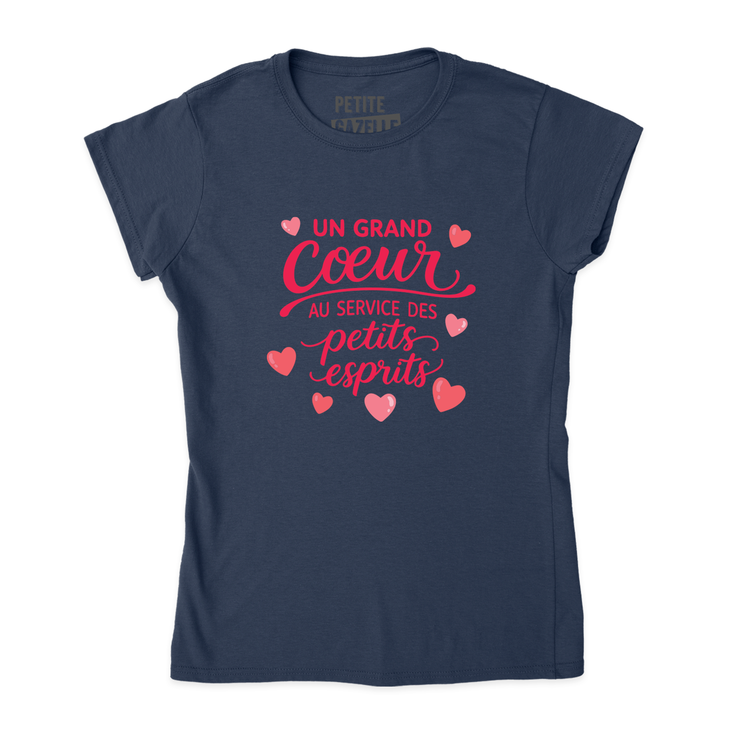 TSHIRT AJUSTÉ | Un grand coeur au service des petits esprits