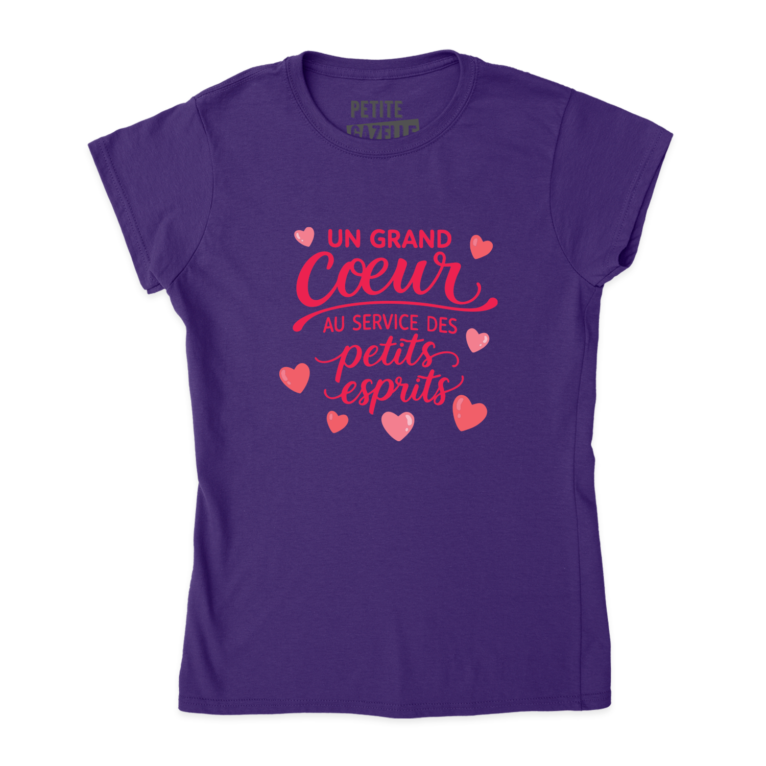 TSHIRT AJUSTÉ | Un grand coeur au service des petits esprits