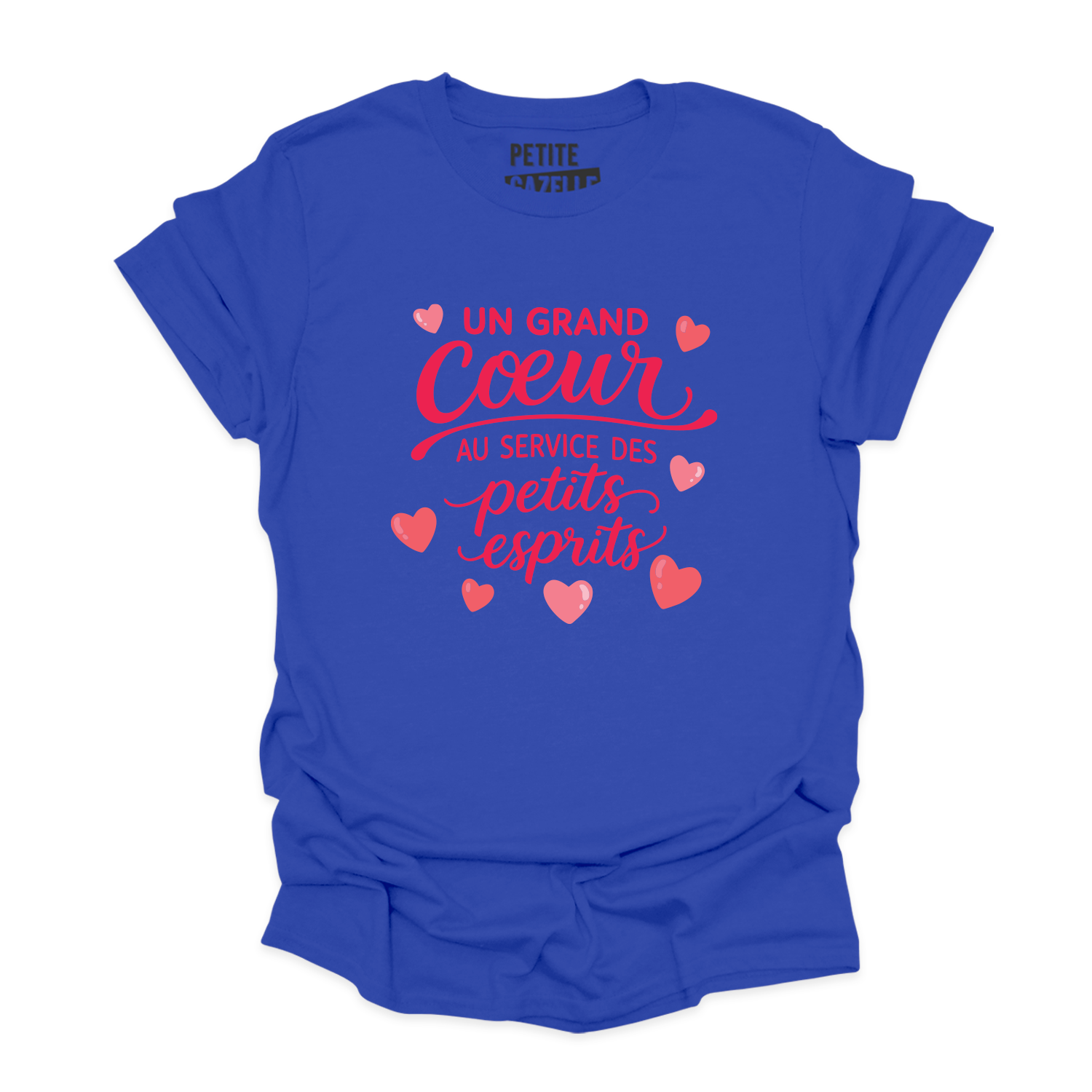 T-SHIRT COL ROND | Un grand coeur au service des petits esprits