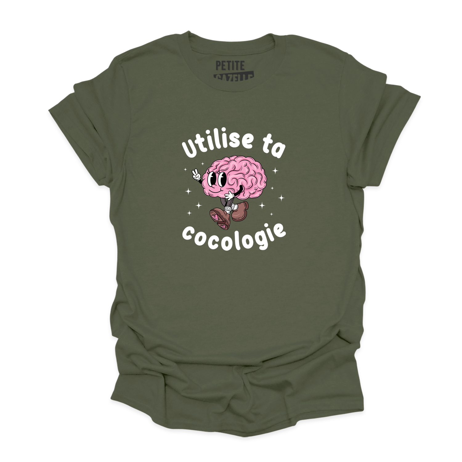 T-SHIRT COL ROND | Utilise ta cocologie