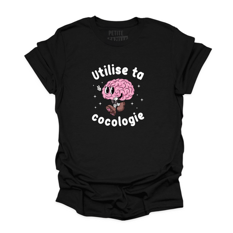 T-SHIRT COL ROND | Utilise ta cocologie