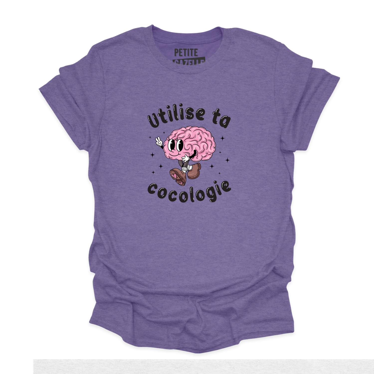 T-SHIRT COL ROND | Utilise ta cocologie