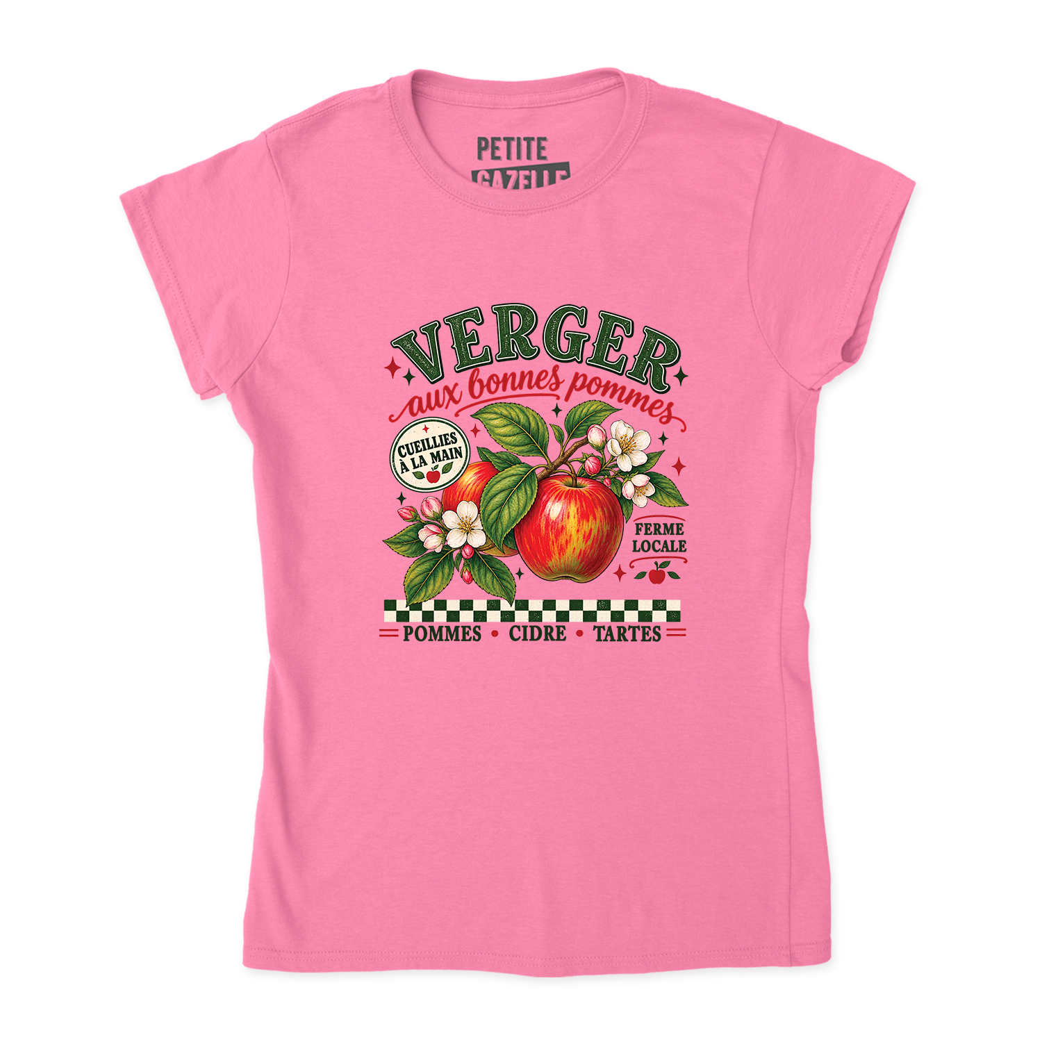 TSHIRT AJUSTÉ | Verger aux bonnes pommes