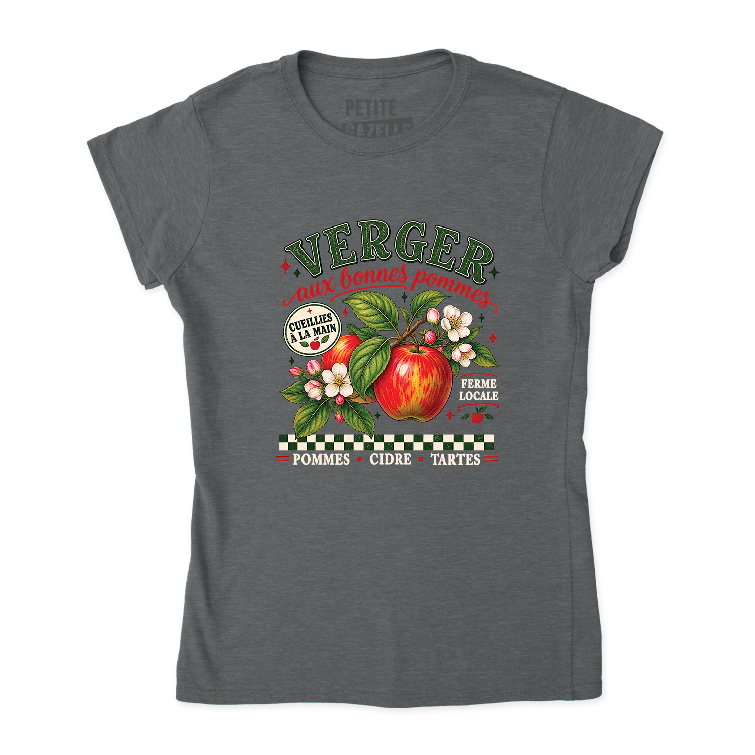 TSHIRT AJUSTÉ | Verger aux bonnes pommes