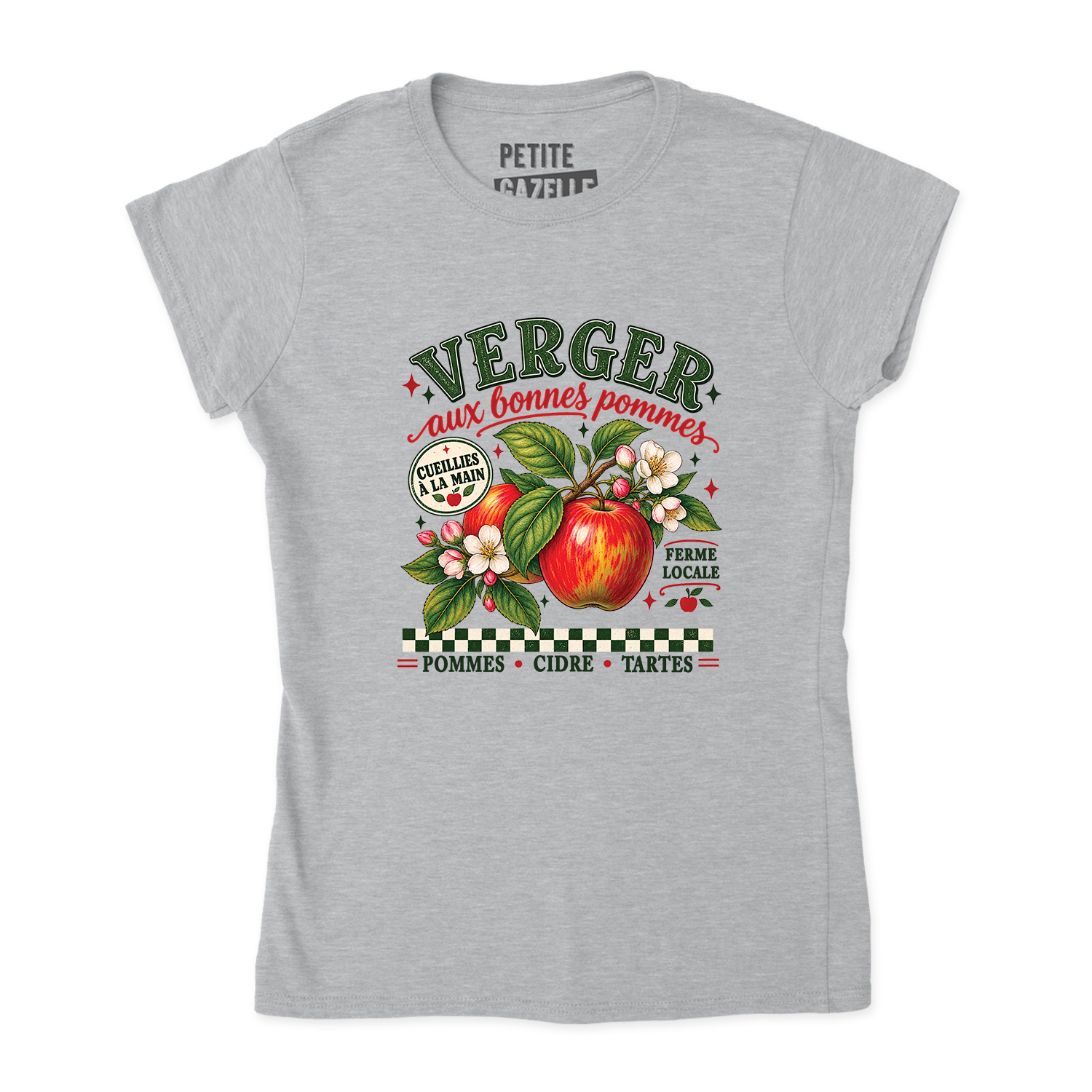 TSHIRT AJUSTÉ | Verger aux bonnes pommes