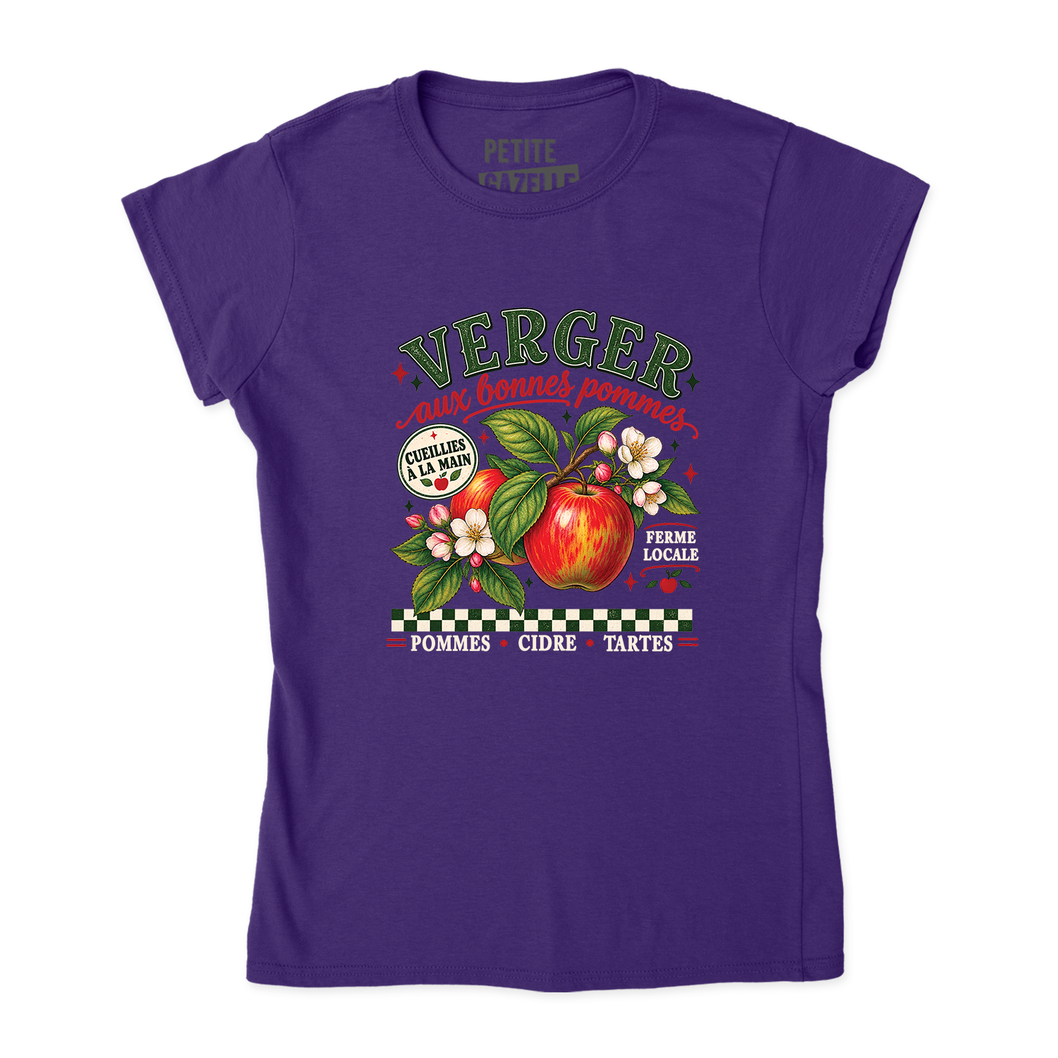 TSHIRT AJUSTÉ | Verger aux bonnes pommes