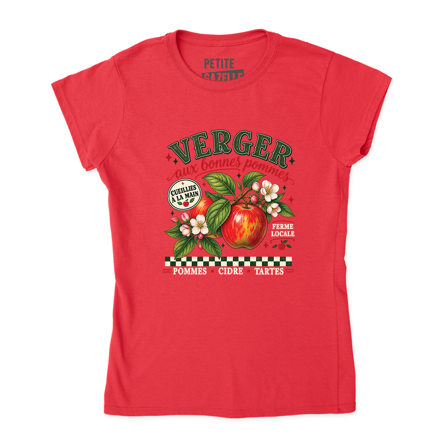 TSHIRT AJUSTÉ | Verger aux bonnes pommes