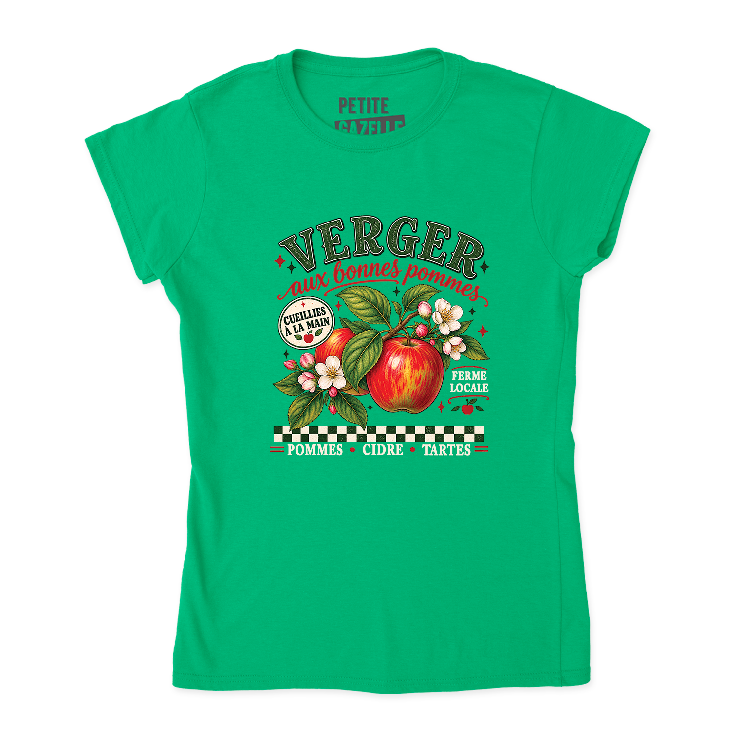 TSHIRT AJUSTÉ | Verger aux bonnes pommes