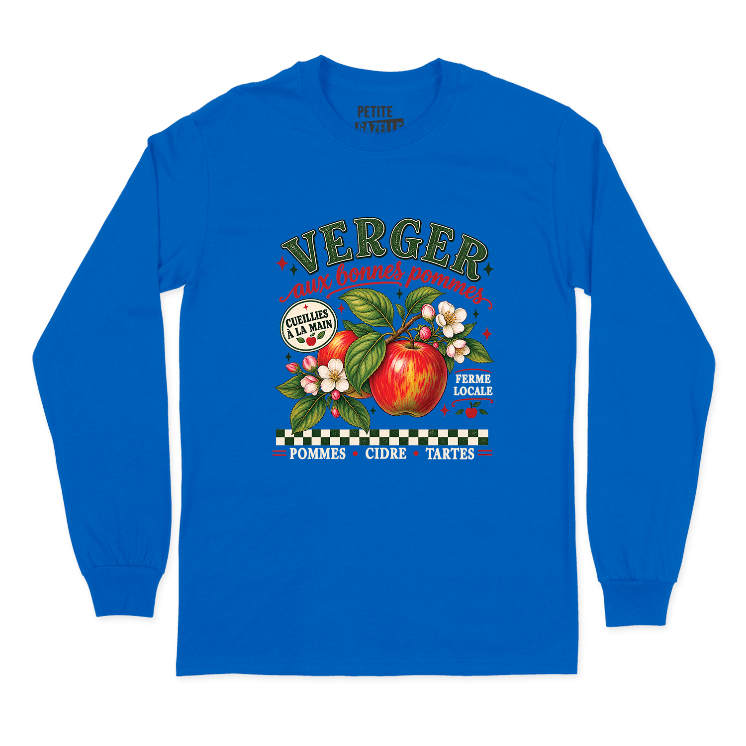 T-SHIRT À MANCHES LONGUES | Verger aux bonnes pommes
