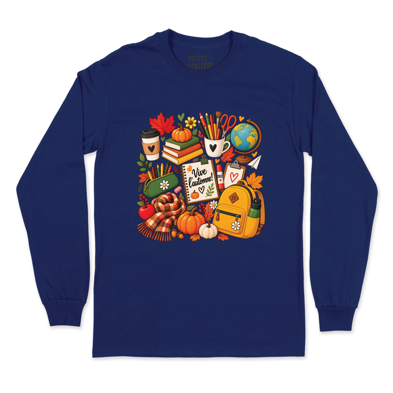 T-SHIRT À MANCHES LONGUES | Vive l'automne