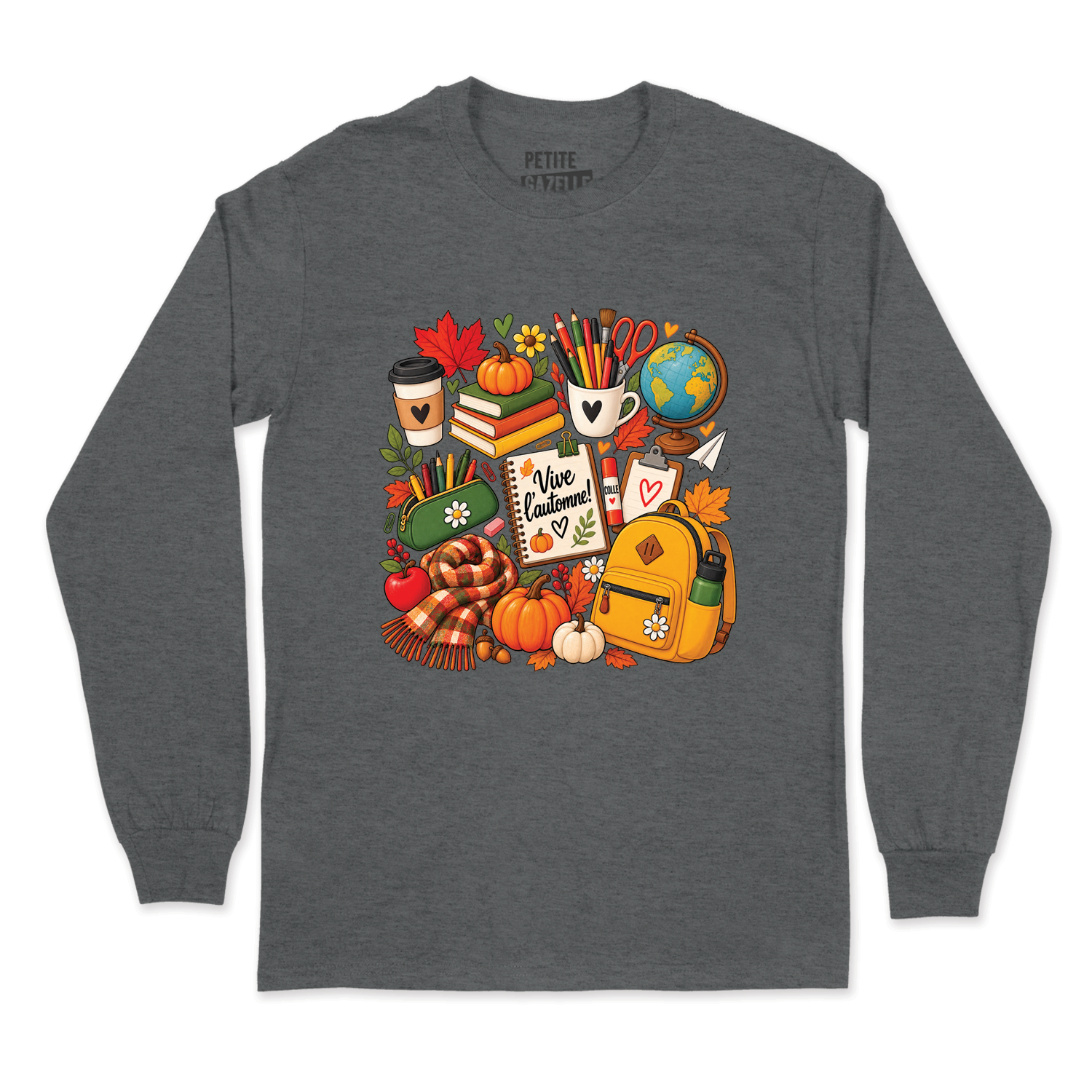 T-SHIRT À MANCHES LONGUES | Vive l'automne