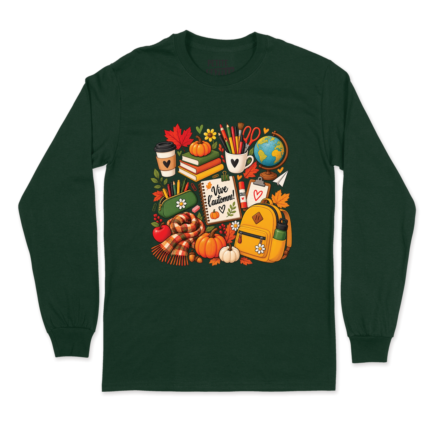T-SHIRT À MANCHES LONGUES | Vive l'automne