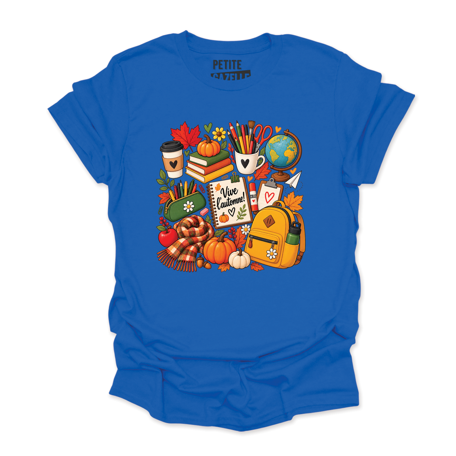 T-SHIRT COL ROND | Vive l'automne