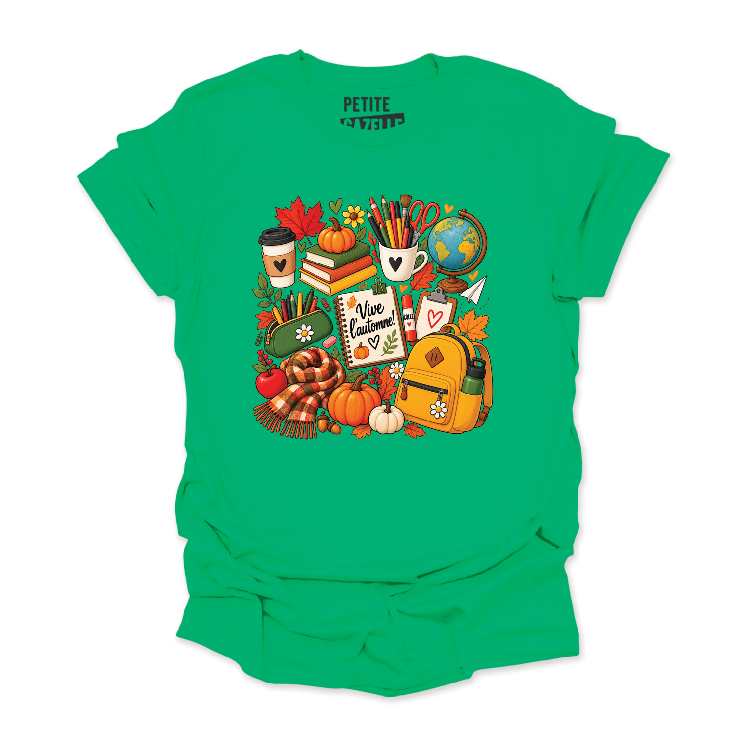 T-SHIRT COL ROND | Vive l'automne