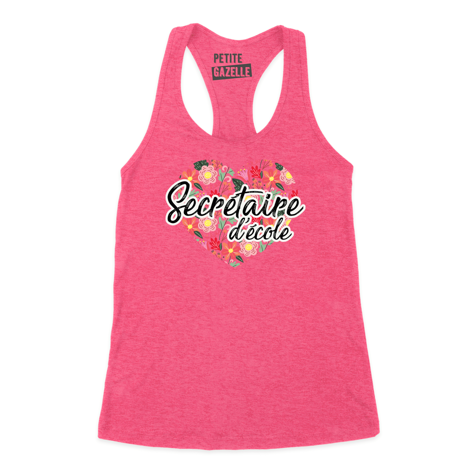 CAMISOLE | Secrétaire Coeurs & Fleurs - Camisole - Petite Gazelle Atelier
