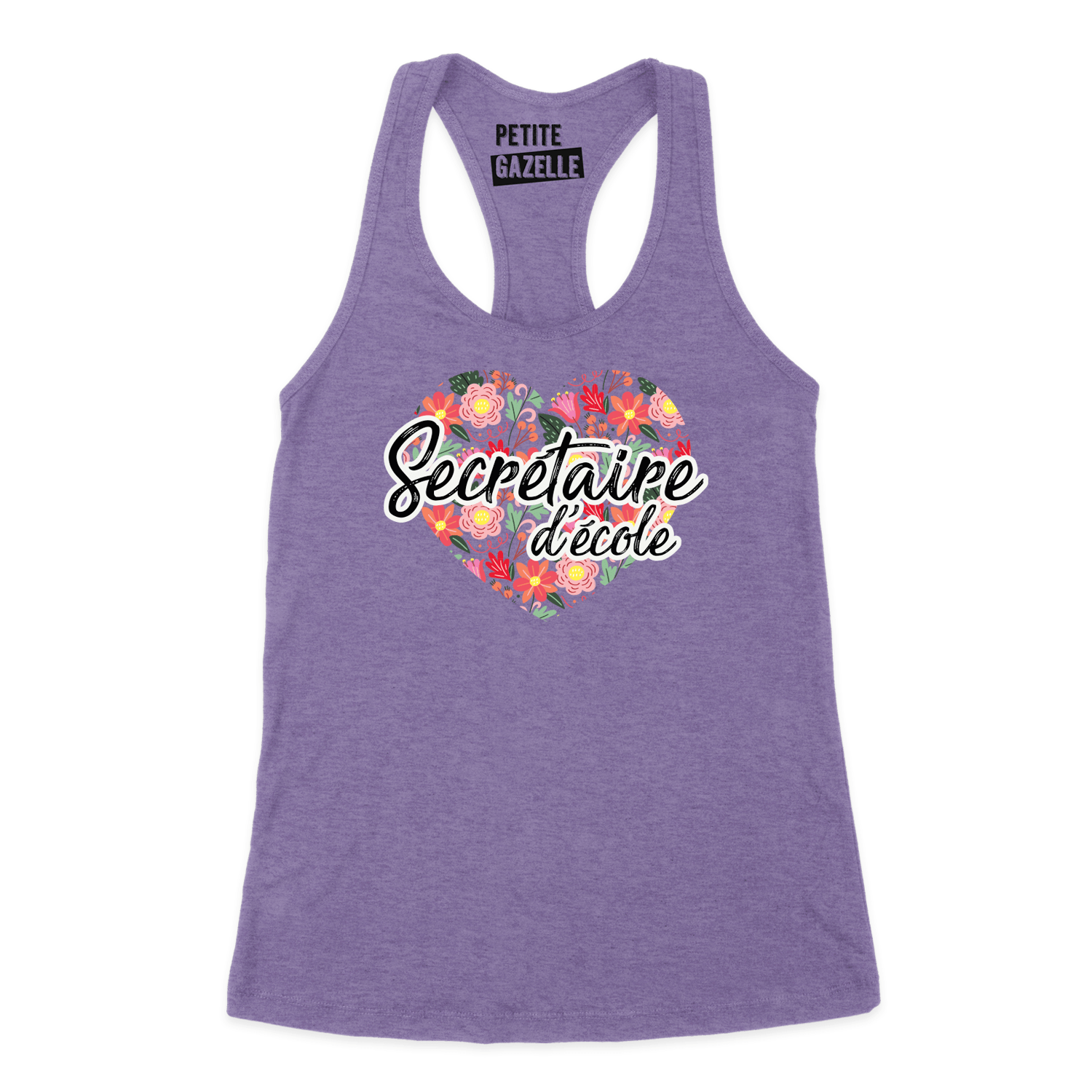 CAMISOLE | Secrétaire Coeurs & Fleurs - Camisole - Petite Gazelle Atelier