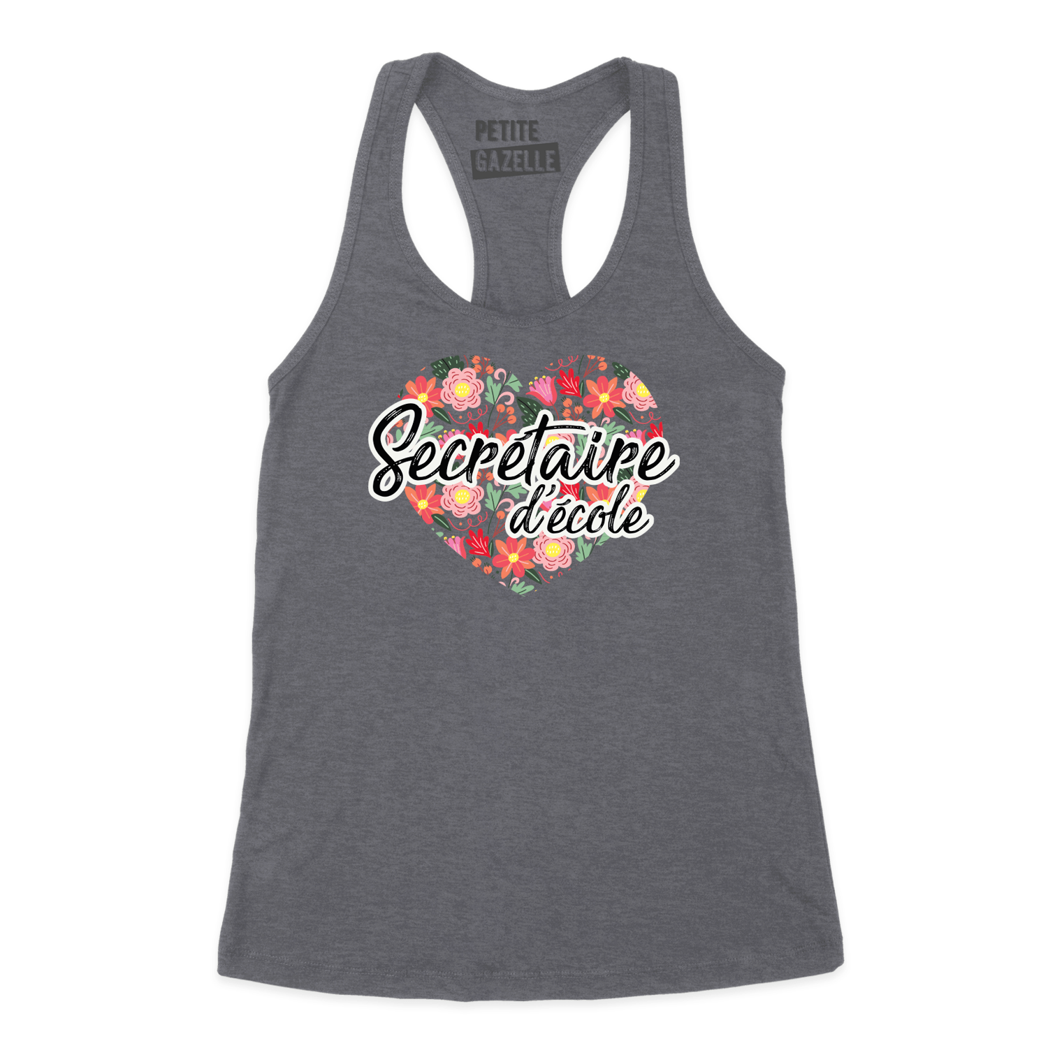 CAMISOLE | Secrétaire Coeurs & Fleurs - Camisole - Petite Gazelle Atelier