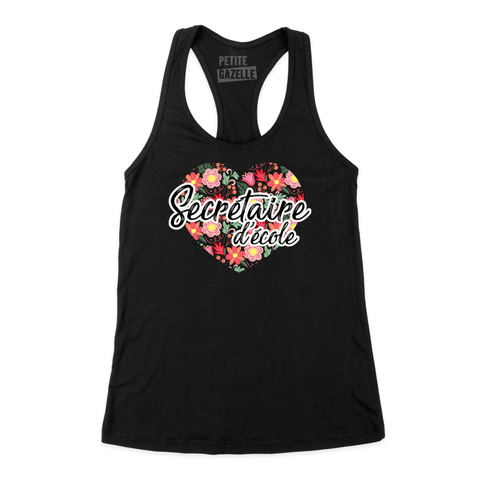 CAMISOLE | Secrétaire Coeurs & Fleurs - Camisole - Petite Gazelle Atelier