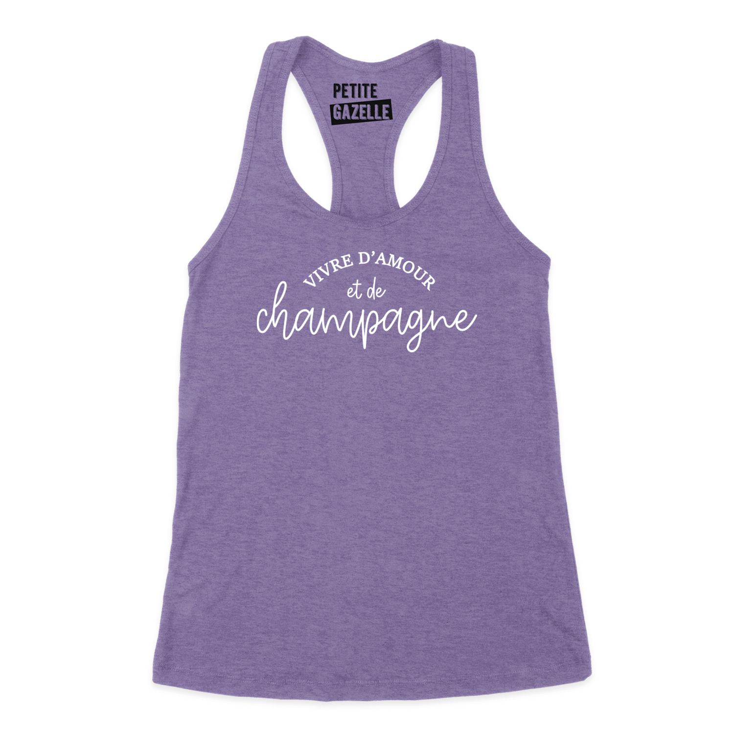 CAMISOLE | Vivre d'amour et de champagne - Camisole - Petite Gazelle Atelier