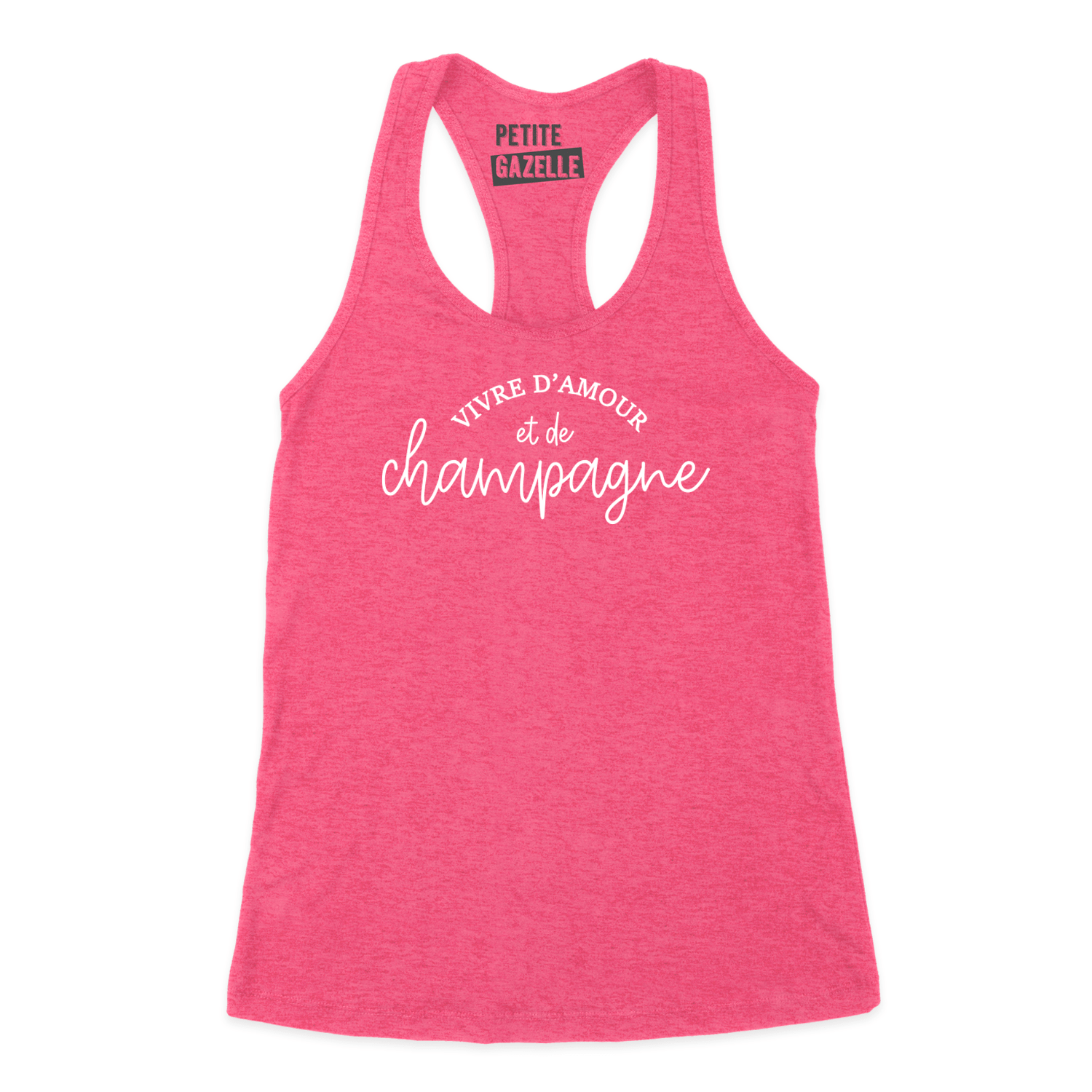 CAMISOLE | Vivre d'amour et de champagne - Camisole - Petite Gazelle Atelier