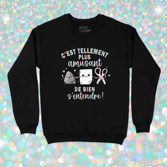 COTON OUATÉ | C'est tellement plus amusant de bien s'entendre (Holographique) - Coton Ouaté - Petite Gazelle Atelier