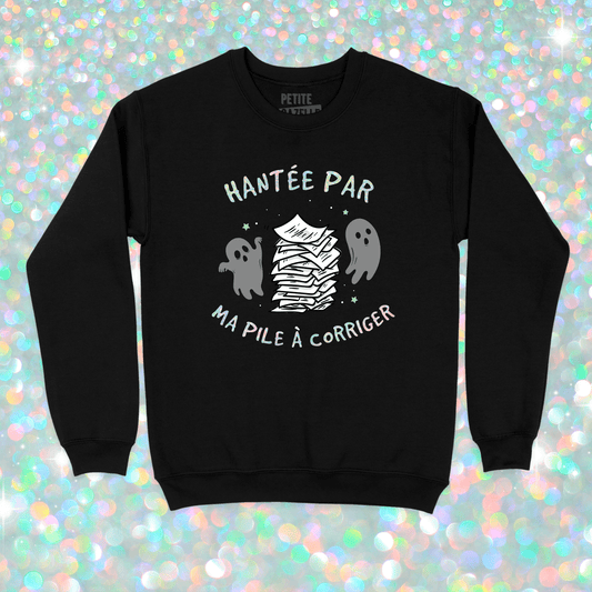 COTON OUATÉ | Hantée par ma pile a corriger (Holographique) - Coton Ouaté - Petite Gazelle Atelier