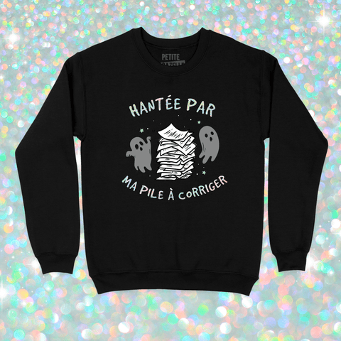 COTON OUATÉ | Hantée par ma pile a corriger (Holographique) - Coton Ouaté - Petite Gazelle Atelier