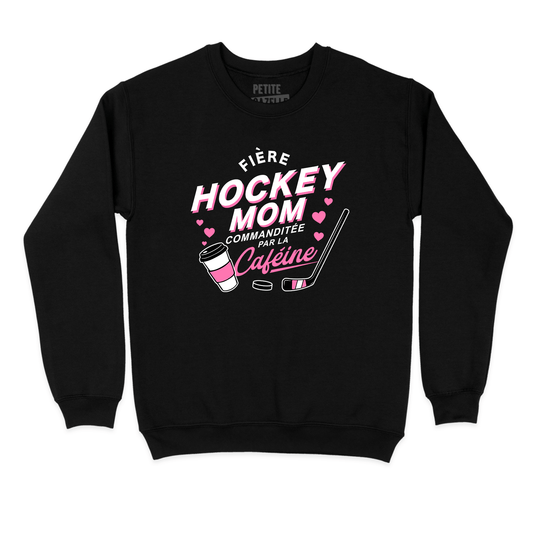 COTON OUATÉ | Hockey Mom - Commanditée par la caféine - Coton Ouaté - Petite Gazelle Atelier