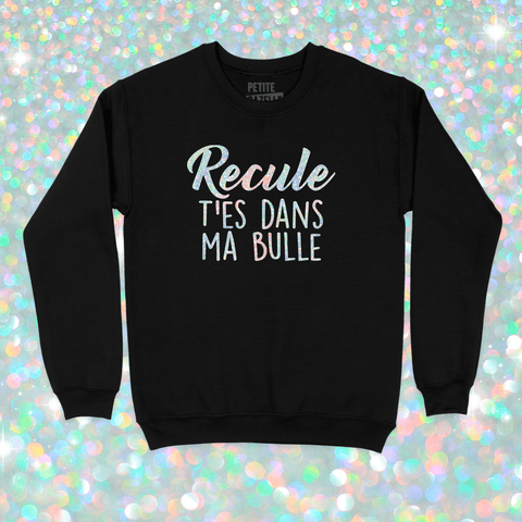 COTON OUATÉ | Recule t'es dans ma bulle (Holographique) - Coton Ouaté - Petite Gazelle Atelier