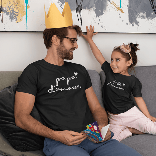 Duo adulte & enfant | Papa d'amour - Duos - Petite Gazelle Atelier