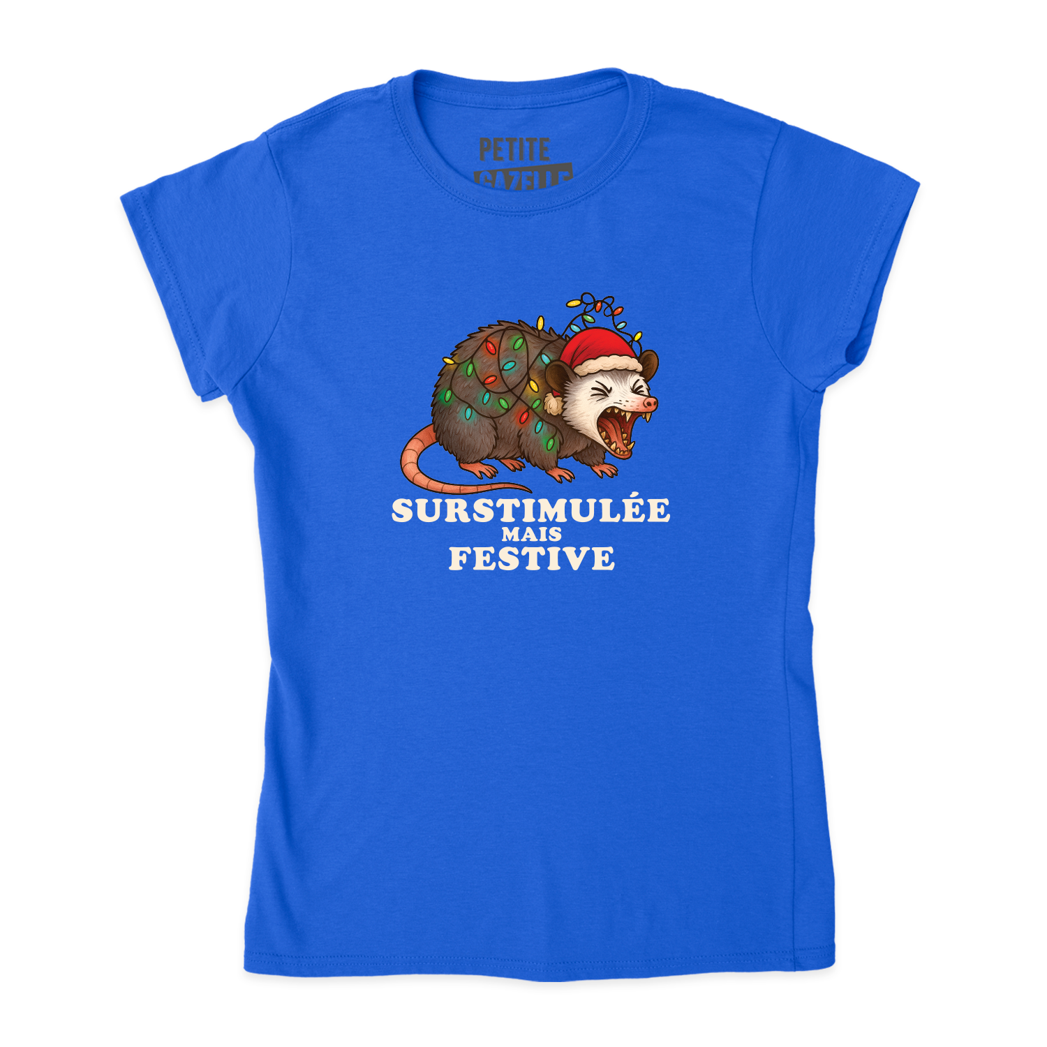 TSHIRT AJUSTÉ | Surstimulée mais festive