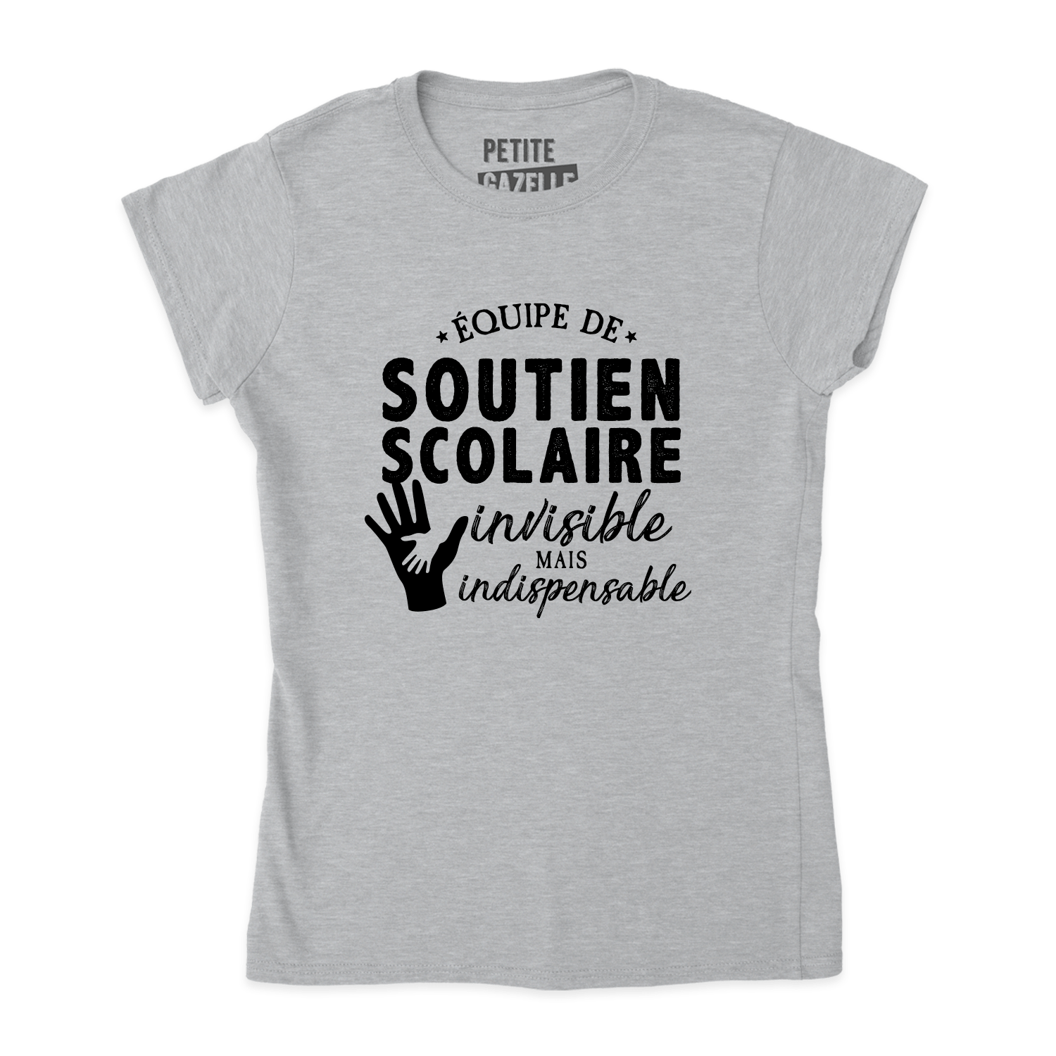 TSHIRT AJUSTÉ | Équipe de soutien scolaire - T-Shirt coupe ajustée - Petite Gazelle Atelier