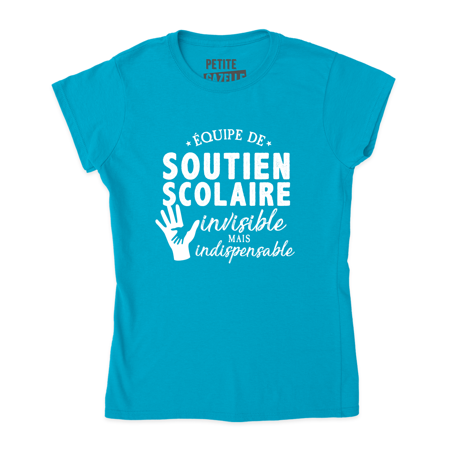 TSHIRT AJUSTÉ | Équipe de soutien scolaire - T-Shirt coupe ajustée - Petite Gazelle Atelier