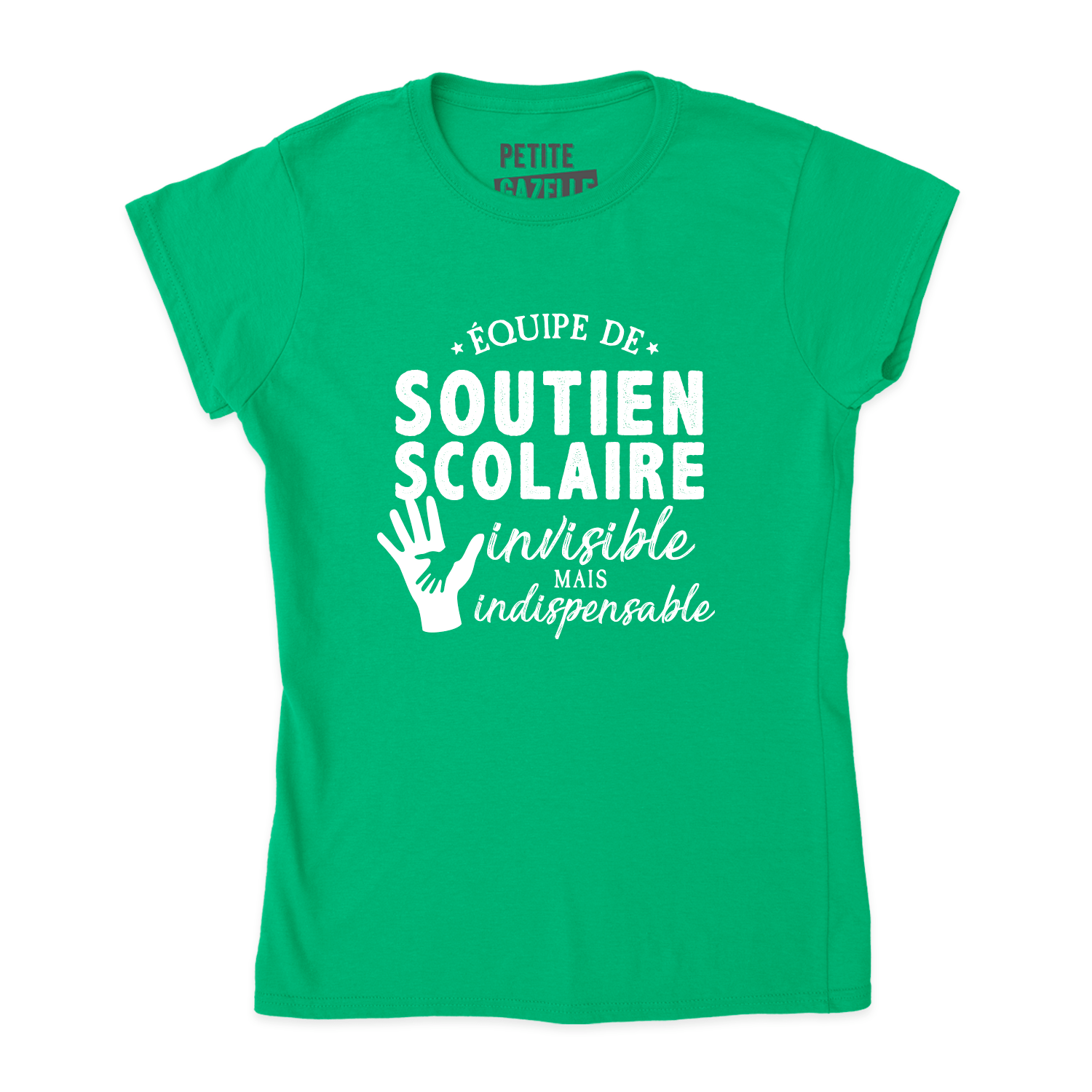 TSHIRT AJUSTÉ | Équipe de soutien scolaire - T-Shirt coupe ajustée - Petite Gazelle Atelier