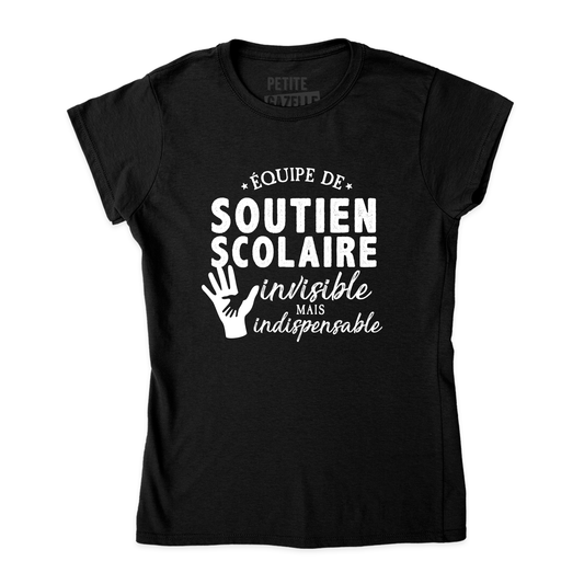 TSHIRT AJUSTÉ | Équipe de soutien scolaire - T-Shirt coupe ajustée - Petite Gazelle Atelier