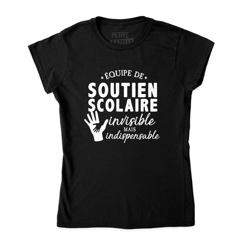 TSHIRT AJUSTÉ | Équipe de soutien scolaire - T-Shirt coupe ajustée - Petite Gazelle Atelier