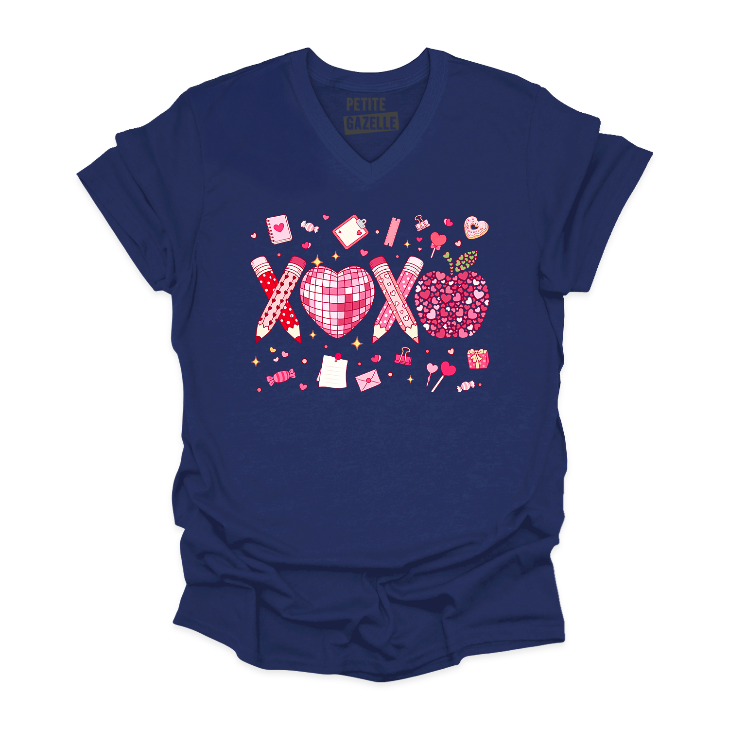 TSHIRT COL en V | XOX_