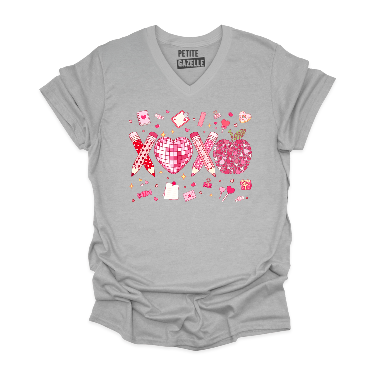 TSHIRT COL en V | XOX_