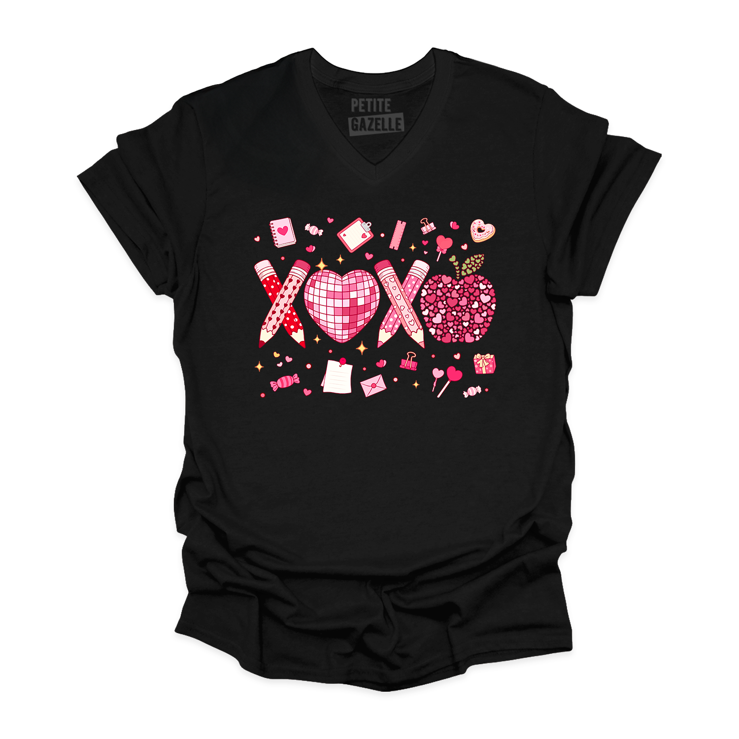 TSHIRT COL en V | XOX_