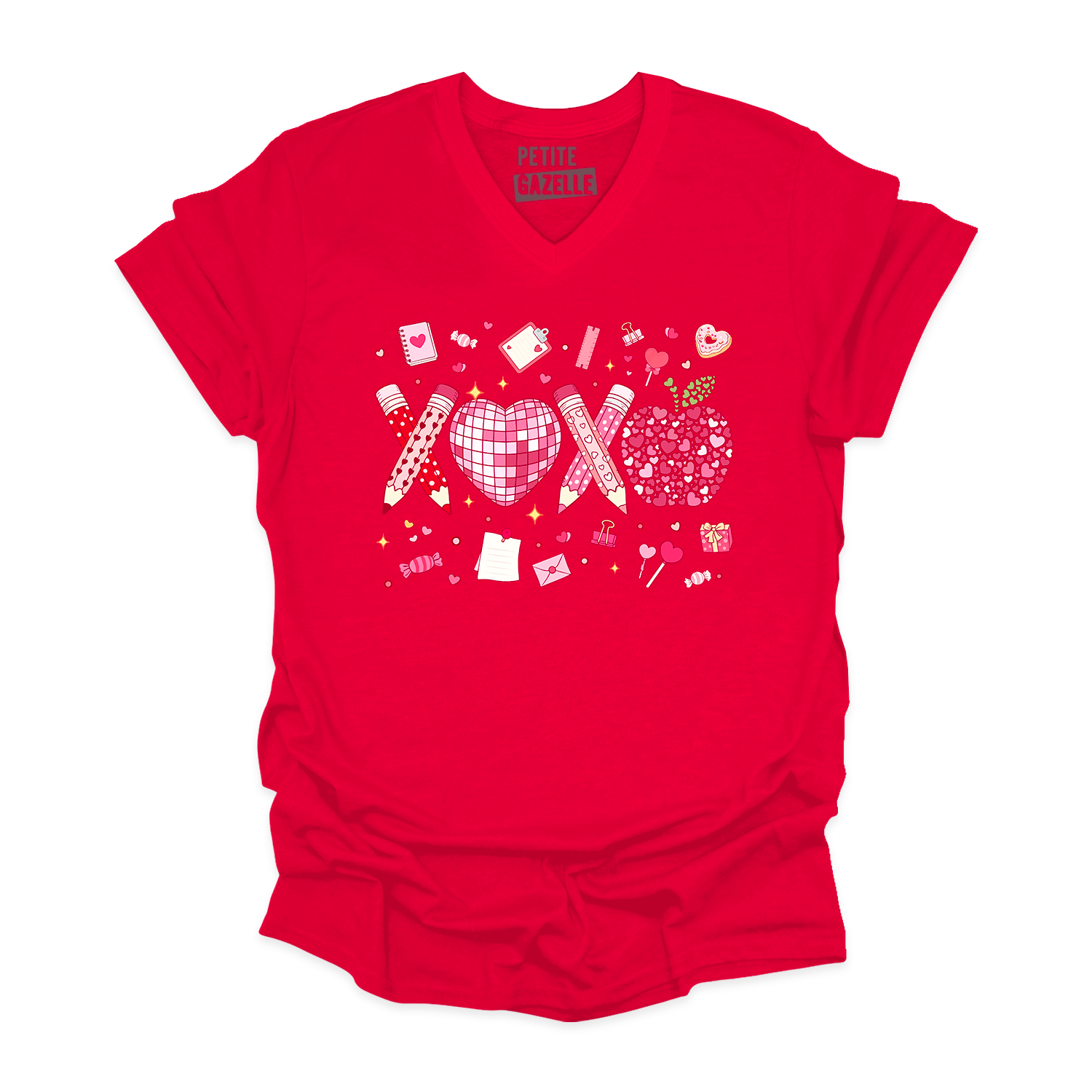 TSHIRT COL en V | XOX_