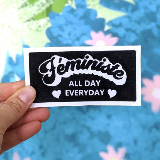 Féministe all day everyday - Accessoires - Petite Gazelle Atelier