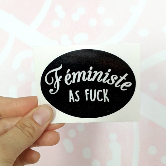 Féministe as fuck - Accessoires - Petite Gazelle Atelier
