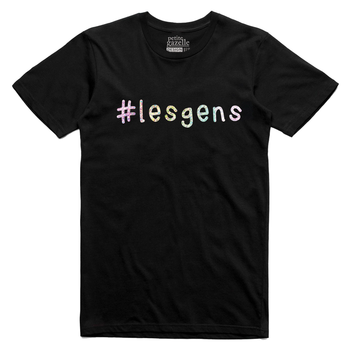 TSHIRT COL ROND | Holographique #lesgens