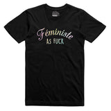 TSHIRT COL ROND | Holographique Féministe as fuck