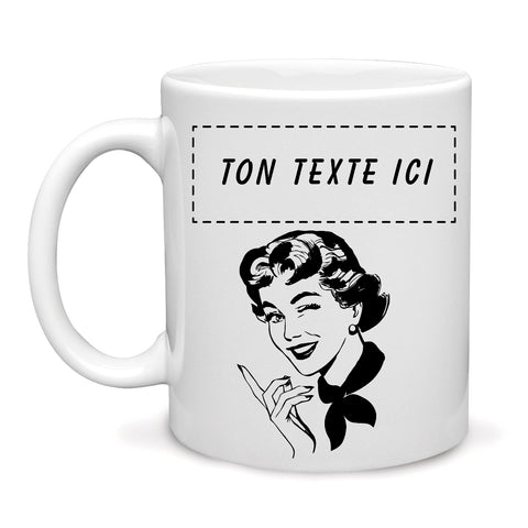 Tasse - Clin d'oeil coquin