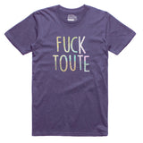 TSHIRT COL ROND | Holographique Fuck Toute