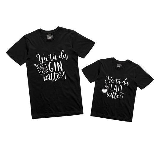 Duo adulte & enfant | Y'a tu du gin icitte? - Duos - Petite Gazelle Atelier