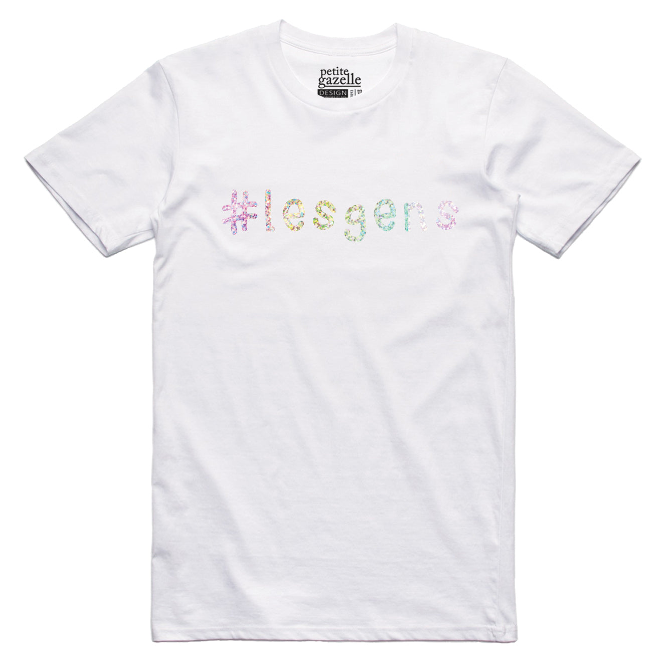 TSHIRT COL ROND | Holographique #lesgens