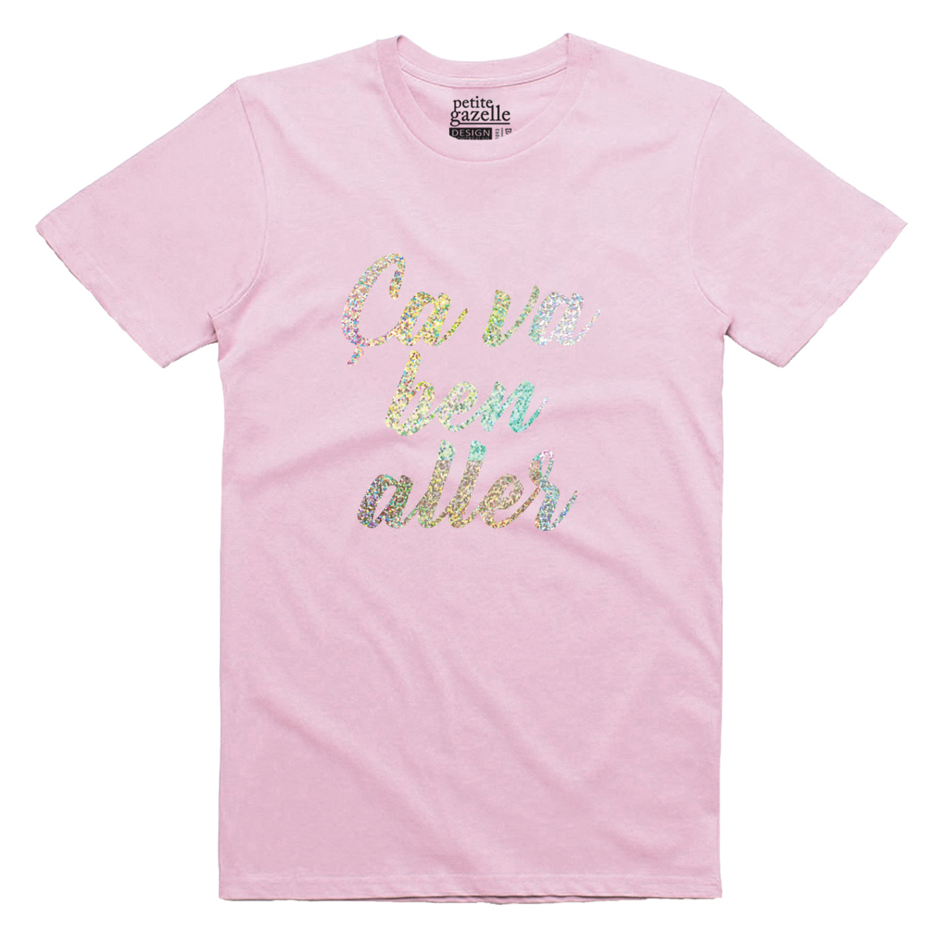 TSHIRT COL ROND | Holographique Ça va ben aller