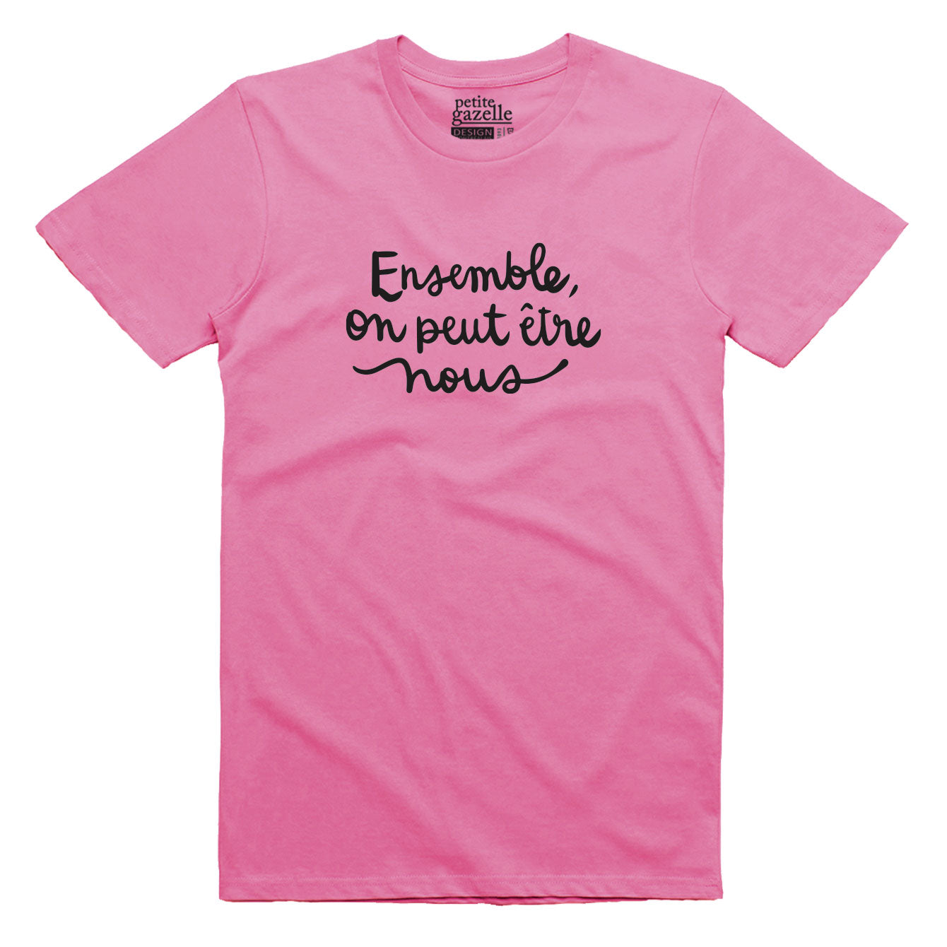 TSHIRT COL ROND | Mélissa Perron - Ensemble on peut être nous